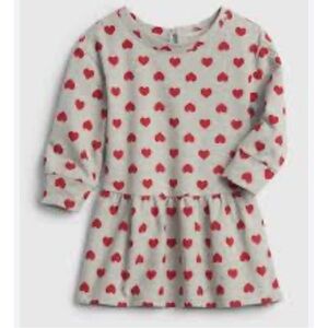 Baby Gap Grey Heart Dress